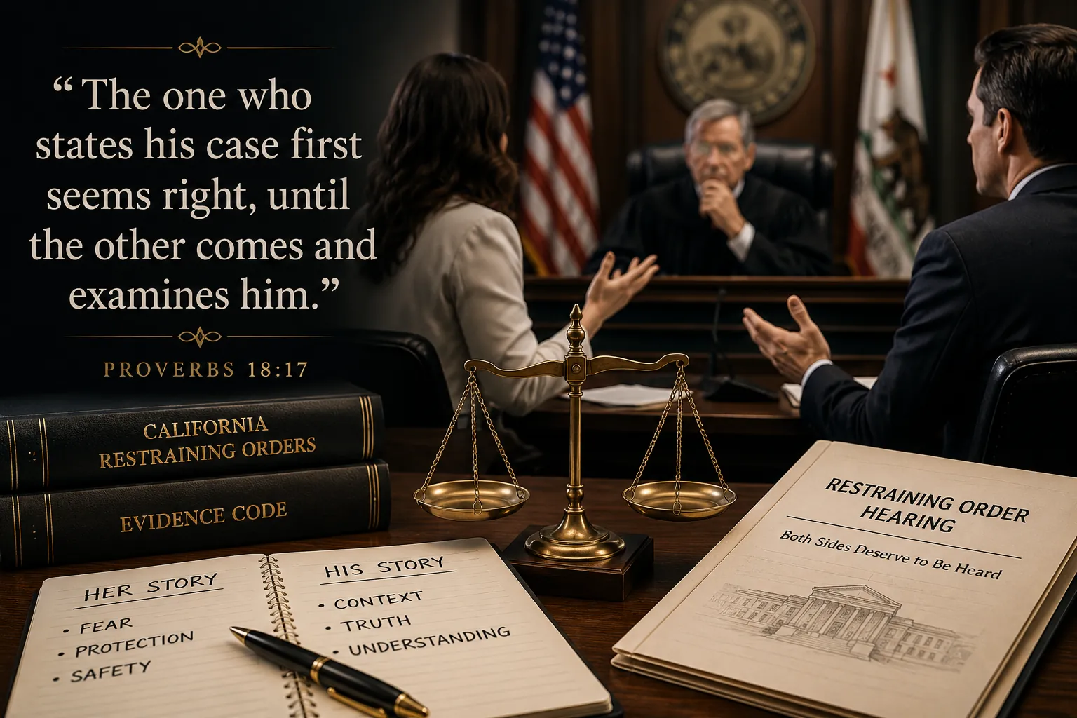 "The One Who States His Case First Seems Right..."